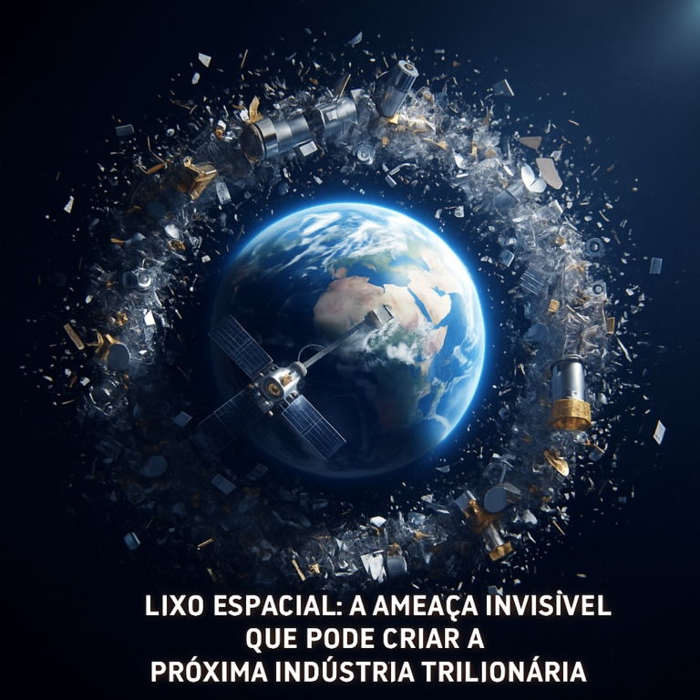 Lixo Espacial: A Ameaça Invisível que Pode Criar a Próxima Indústria Trilionária