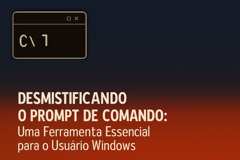 Otimização e Diagnóstico no Windows: Desvendando 5 Comandos Essenciais do Prompt de Comando (CMD)