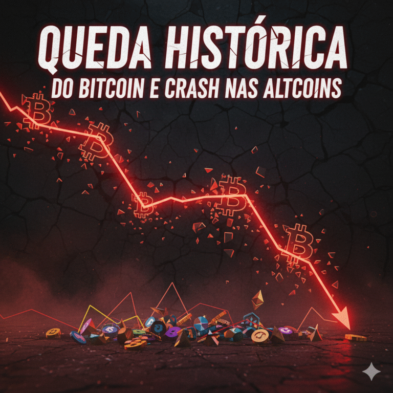 Queda Histórica do Bitcoin e Crash nas Altcoins: Entenda o Que Aconteceu e o Que Vem Pela Frente