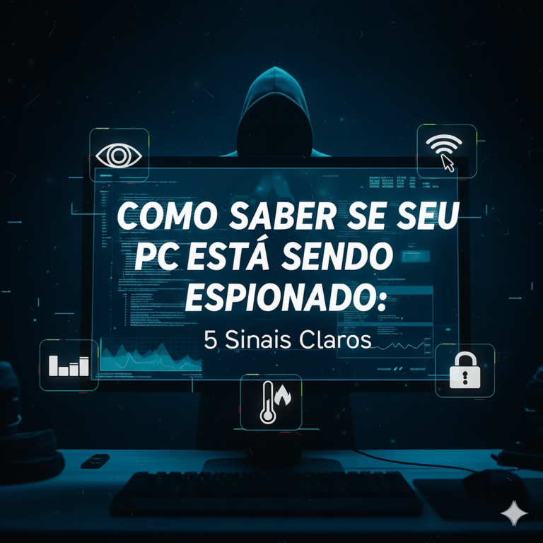 🕵️‍♂️ Como Saber se Seu PC Está Sendo Espionado: 5 Sinais Claros
